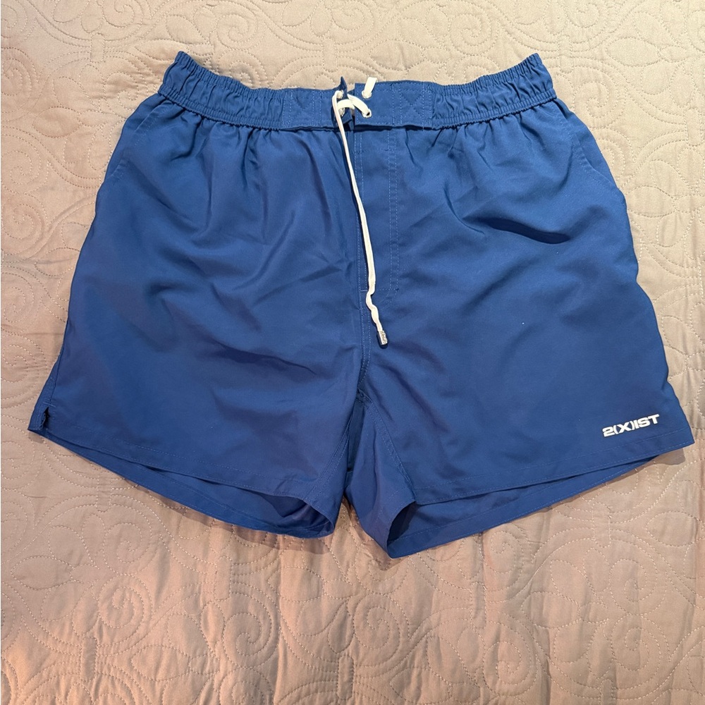 2xist Men's Blue Swim Trunks